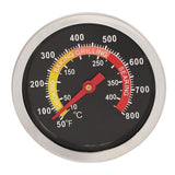 Maxbell 3pcs/set Barbecue Accessories Kit Temperature Gauge Skew Machine Skew Maker