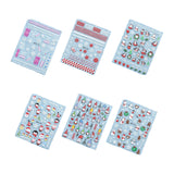 Maxbell 12x Christmas Nail Art Charms DIY Nail Crafts 3D Nail Charms for Women Girls