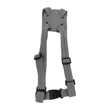 Maxbell Outdoor Luggage Strap Portable Elastic Strap for Train Hiking Outdoor Sports Gray