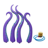 Maxbell 4 Pieces Halloween Inflatable Octopus Tentacles PVC Blow up Decor for Window