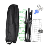Maxbell IV Pole Foldable Adjustable Height for Bed Families Service Center Household With Basket