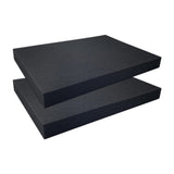 2 Pieces Packing Sponge Inserts Versatile for Transporting Crafting Game Box 30cmx40cmx4cm