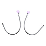 Maxbell 2-piece Iron Wire Window Curtain Hook Drapery Tieback Hanger Holder Purple - Aladdin Shoppers