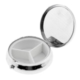 Maxbell Maxbell 1-day Mini Metal Pill Box Medicine Organizer Container Case Storage Holder