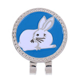 Maxbell Golf Hat Clip Magnetic with Golf Ball Marker Chinese Zodiac Hare - Aladdin Shoppers