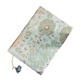 Maxbell A5 Book Cover Soft Cloth Protector for Paperback Hardcover Journal Green