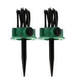 Maxbell 2pcs Garden Lawn Sprinkler Grass Garden Water Conserving Lawn Sprayer
