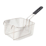 Maxbell Deep Fry Basket Gifts Mesh French Fry Chips Basket for Kitchen Cafe Barbecue Square S