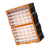 Maxbell Drawers Storage Cabinet Toolbox Makeup Organizer for Toys Small Items Screws Orange  60 Drawers