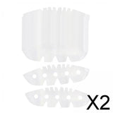 Maxbell 2x30Pcs Baseball Crown Inserts Liner Support for Adult Baseball Hats Women Men