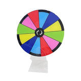 Maxbell Tabletop Roulette Wheel 20cm Acrylic Rotating Wheel for Trades Show Pub Party