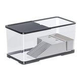 Maxbell Turtle Tank with Cover Reptile Habitat for Frog Bearded Dragon Small Reptile Medium