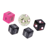 Maxbell Maxbell Love Dices Acrylic Dices Love Game Toys Party Dices for Honeymoon