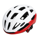 Maxbell Cycling Bicycle Adult Bike Helmet Mountain Bike Shockproof White Red - Aladdin Shoppers