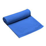 Maxbell Maxbell Instant Cooling Ice Cold Towel Drying Sweat Absorb Chilly Pad Navy Blue