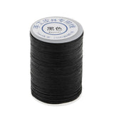 2 Roll Waxed Polyester Braided Thread with Beeswax for Leather Craft Sewing