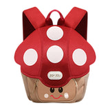 Maxbell Kids Backpack Large Capacity Cute Travel Bag for Children Kindergarten Girls Red