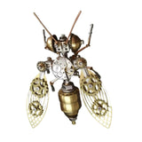 Metal Bee Model Compact Novelty Metal Puzzle Toy Scene Decoration 3D Puzzles Style A