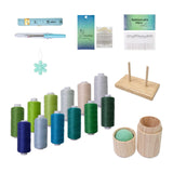 Maxbell Sewing Threads Kit Sewing Supplies for Hand Sewing Sewing Machine Embroidery Set B