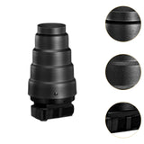 Maxbell Conical Optical Snoot Kit Easy to Install Portable Attachment Honeycomb Grid Style C