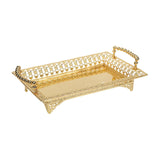 Maxbell Serving Tray with Handles Fruit Storage Plate for Kitchen Dining
