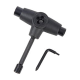 Maxbell Skateboard Tool Multi Tool Multifunctional for Longboards Repair Assembly Black - Aladdin Shoppers