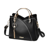 Maxbell Women Shoulder Bag Satchel Pouch Trendy Travel Tote for Travel Holiday Party Black