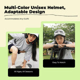 Bike Helmet, Lightweight Cycling Helmet, Sports Cap Design, Adjustable, All-Purpose Camouflage M