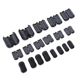 Maxbell 20x Noise Suppressor RFI EMI Cable Clip for 3mm/ 5mm/ 7mm/ 9mm/ 13mm Cables