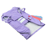 Maxbell Maxbell Dog Pet Outdoor Winter Warm Waterproof Raincoat Jacket Clothes Purple XS
