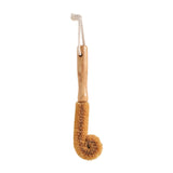 Maxbell Coconut Fibers Brush with Long Handle for Feeding Bottle Coffee Mugs Glasses 24cmx5cm
