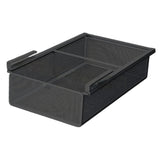 Maxbell Hanging Pull Out Drawer Iron Under Cabinet Organizer for Closet Kitchen Home S Black