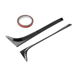 Maxbell 2 Pieces Trunk Sidespoiler Side Wing Air Deflectors Sturdy Easy Installation B