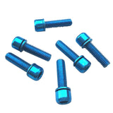 Maxbell 30 Pieces Road Bike Bicycle Disc Brake / Handlebar Stem Screw M5x18