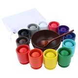 Maxbell Balls in Cups Montessori Toy and Spoon Bowl Board Game Baby Educational Toys