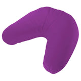 Meditation Cushion Gifts V Shape Accessories for Buddhist Low Seat Men Women Purple