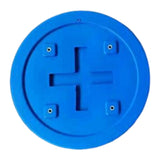 Maxbell Stool Seat Replacement Accessory Plastic Stool Seat for College Canteen Home Blue 32cm
