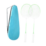 Maxbell 2Pcs Badminton Rackets with Bag Badminton Racquets Light Green Rackets