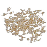 Maxbell 25xModel Train Unpainted Seated People Passangers Figures 2cm