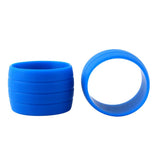 2 Pair Road Bike Drop Bar Fixed Gear Bicycle Handlebar Tape Bundle Ring 03