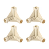 Maxbell 4 Pieces Tent Pole Connectors Easy Setup Premium Portable Gazebo Tent Joints Height 6.1cm