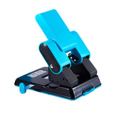 Maxbell 2 Hole Punch Adjustable Punch Spacing Sturdy Gifts Accurate Positioning 9302 Blue