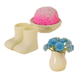 Maxbell 1/12 Scale Dollhouse Accessories Cute Crafting Handcraft Rain Boots Vase Pot Style B