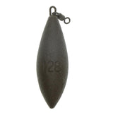 Maxbell Maxbell Lead Fishing Sinker Coated Weights Plummet Lure with Connector Swivel  Brown