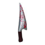 Maxbell Inflatable Halloween Knife Prop Scary Horror Prank Prop for Cosplay Supplies Pointed