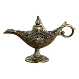 Maxbell Maxbell Statue Genie Lamp Washing Light Wedding Oil Lamp Metal Collection Decor Antique Bronze