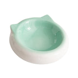 Maxbell Dog Bowl Water Bowl Porcelain Pet Bowl for Puppy Pet Supplies Food and Water White