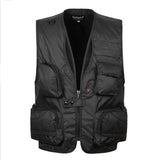 Maxbell Maxbell Multi Pocket Fishing Mesh Vest Outdoor Hunting Travel Jacket 5XL Black