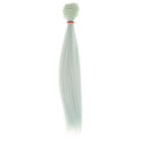 Maxbell Doll DIY Straight Hair 25cm x100cm - For Arts and Crafts Doll Making Supplies -White - Aladdin Shoppers