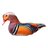 Maxbell Simulation 3D Animal Plush Toy Unique Plush Doll Pillow for Children Gifts Mandarin Duck